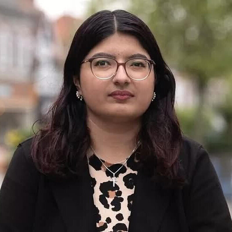 County Councillor Tina Bhartwas