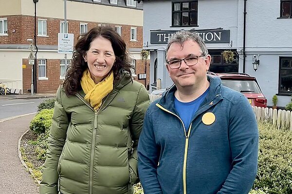 Councillors Lisa Nash and Paul Ward
