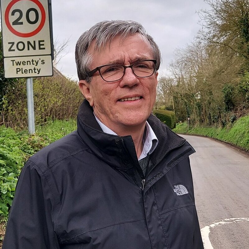 County Councillor Steve Jarvis