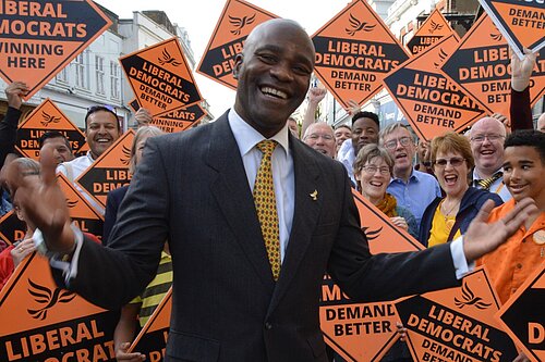 Chris Lucas at his campaign launch