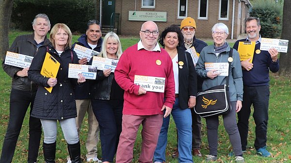Roebuck by-election team